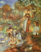 Pierre Renoir Washerwoman china oil painting reproduction